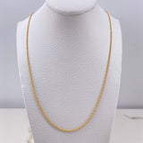 Cadena Lazo 1.05gr / 60cm / 0.95mm Oro Amarillo +3 $