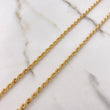 Cadena Lazo 7.3gr / 60cm / 2.8mm Oro Amarillo +3 $