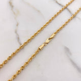 Cadena Lazo 7.3gr / 60cm / 2.8mm Oro Amarillo +3 $