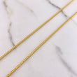 Cadena Franco 5.8gr / 60cm / 2mm Oro Amarillo +4 $