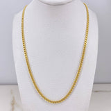 Cadena Cubana 6.95gr / 60cm / 3mm Oro Amarillo +0 $