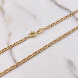 Cadena Escalera 6.85gr / 60cm / 3mm Oro Amarillo +3 $