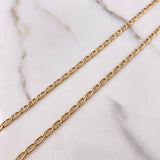 Cadena Escalera 6.85gr / 60cm / 3mm Oro Amarillo +3 $