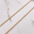 Cadena Espiga 5.35gr / 60cm / 2mm Oro Amarillo +3 $