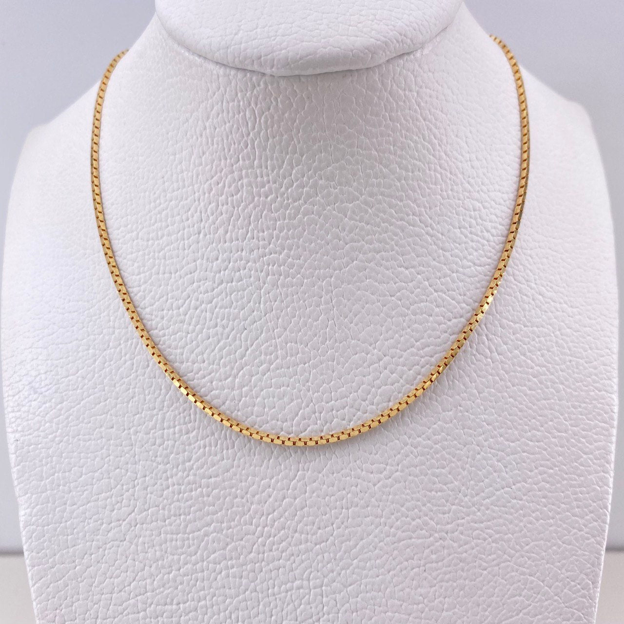 Cadena Veneciana 5.05gr / 45cm / 1mm Oro Amarillo +3 $