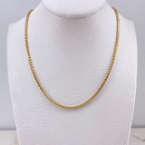 Cadena Veneciana 10.85gr / 50cm / 1.45mm Oro Amarillo +3 $
