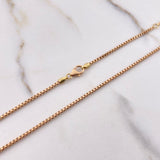 Cadena Veneciana 7.55gr / 50cm / 1.5mm  Oro Rosa +3