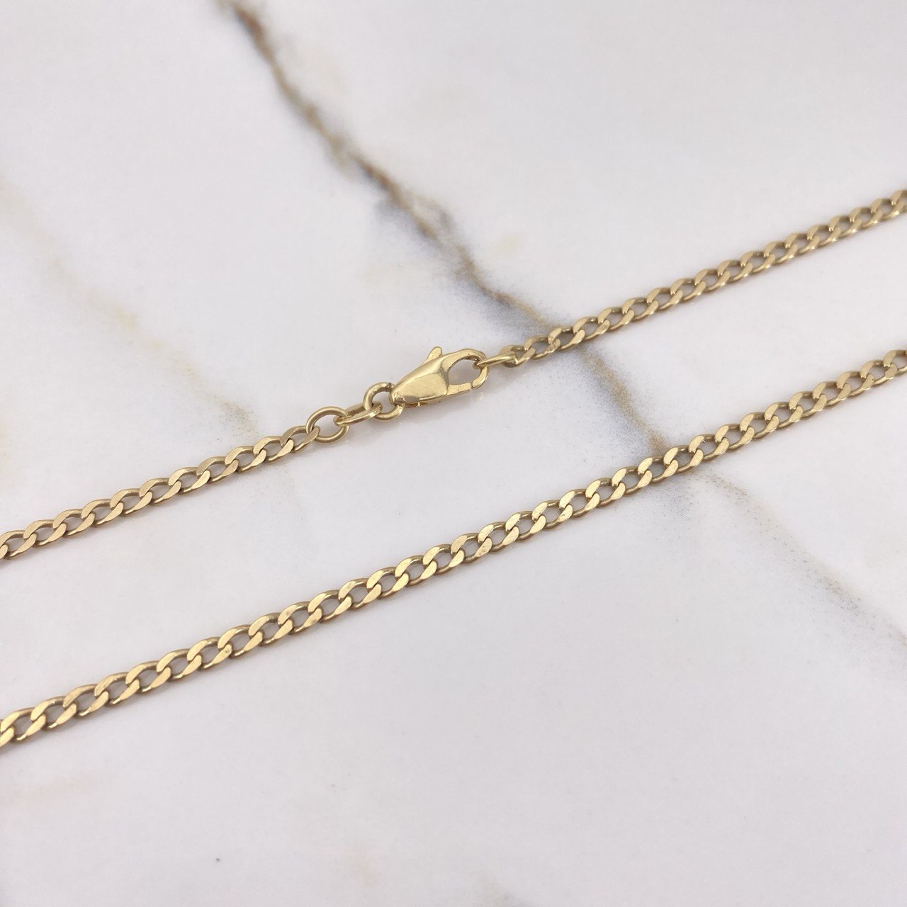 Cadena Cubana 11.85gr / 65cm / 3mm Oro Amarillo +0 $