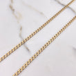 Cadena Cubana 11.85gr / 65cm / 3mm Oro Amarillo +0 $