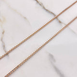 Cadena Veneciana 11.6gr / 50cm / 3mm Dos Oros Blanco Rosa +3 $