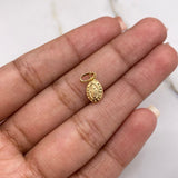 Dije Virgen Milagrosa 0.35gr / 1.3cm / Troquelado Oro Amarillo &