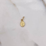 Dije San Miguel Arcángel 0.7gr / 2cm / Oro Amarillo *