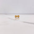 Topos Bisel 0.45gr / Circon Blanco Oro Amarillo $