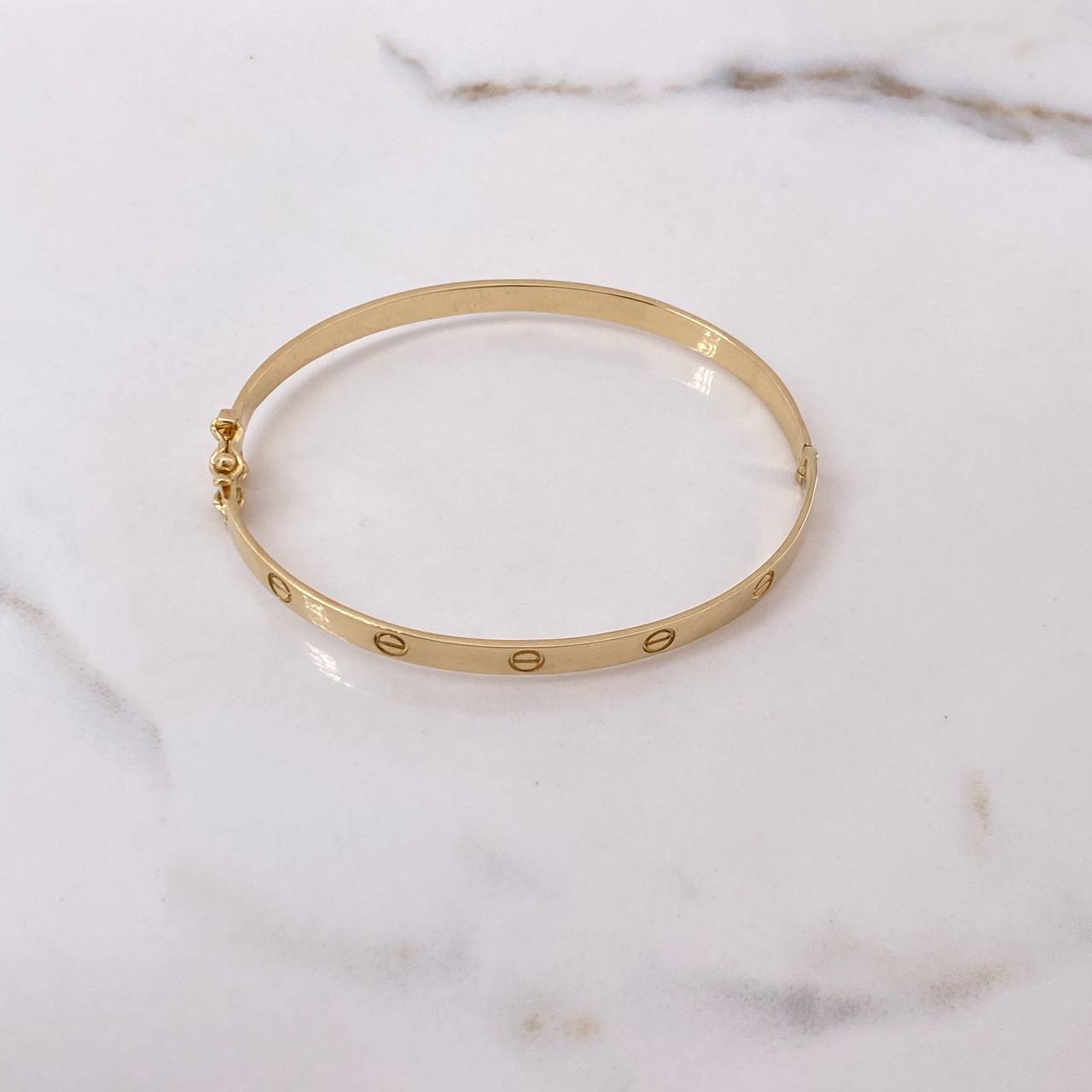 Pulso Tornillo 12.3gr / 20cm / Oro Amarillo $
