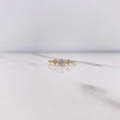 Anillo Solitario Rombos 1.35gr / T6 3/4 / Circones Blancos Oro Amarillo &