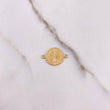 Herraje San Benito 1.35gr / 1.9cm / Plano Oro Amarillo &