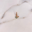 Dije Minnie Mouse 0.3gr / 1.5cm / Circones Verdes Oro Rosa $