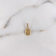 Dije Marco Letra T 0.35gr / 1.5cm / Liso Oro Amarillo $