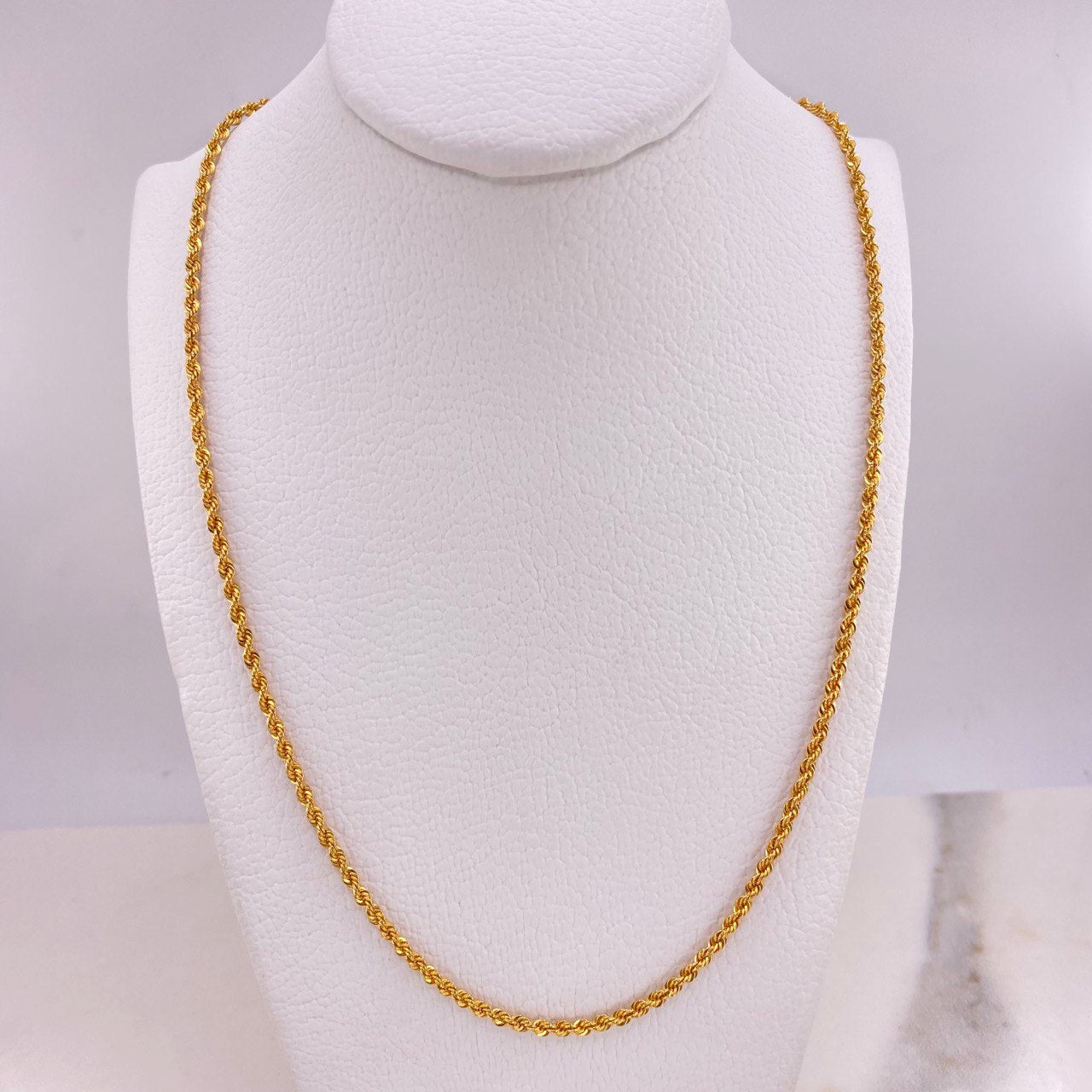 Cadena Lazo 3.65gr / 60cm / 1.95mm Oro Amarillo +3 $