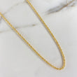 Cadena Lazo 4.1gr / 65cm / 1.85mm Oro Amarillo +3 $