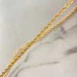 Cadena Lazo 7.45gr / 60cm / 3.1mm Oro Amarillo +3 $