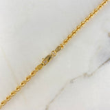 Cadena Lazo 7.45gr / 60cm / 3.1mm Oro Amarillo +3 $