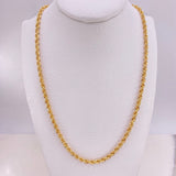 Cadena Lazo 7.45gr / 60cm / 3.1mm Oro Amarillo +3 $