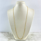 Cadena Veneciana 3.85gr / 60cm / 1.05mm Oro Amarillo +3 $