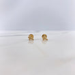Topos Cruz 0.4gr / Relieve Oro Amarillo &