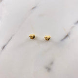 Topos Corazon Cruz 0.55gr / Oro Amarillo &
