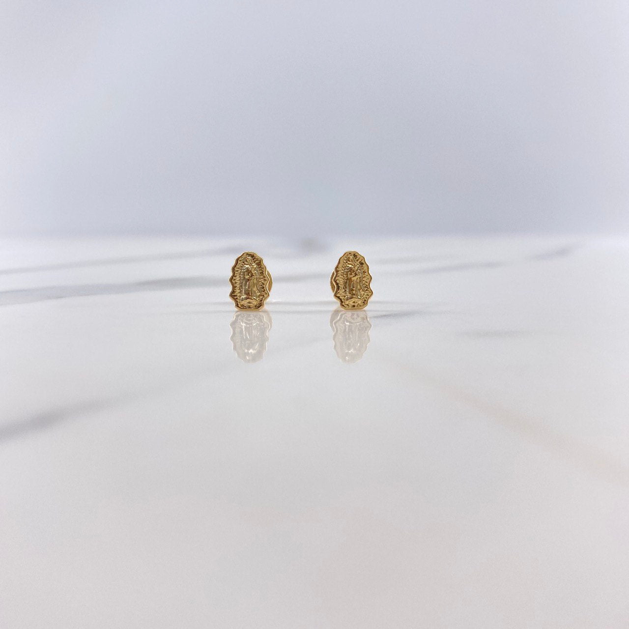 Topos Virgen de Guadalupe 0.5gr / Silueta Oro Amarillo &