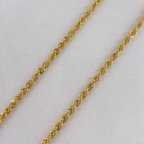 Cadena Lazo 5.3gr / 60cm / Oro Amarillo +3 &