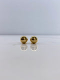 Topos Bola 0.8gr / 8mm Lisa Oro Amarillo &