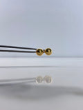 Topos Bola 0.8gr / 8mm Lisa Oro Amarillo &
