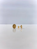 Topos Gata 0.75gr / Diamantado Oro Amarillo &