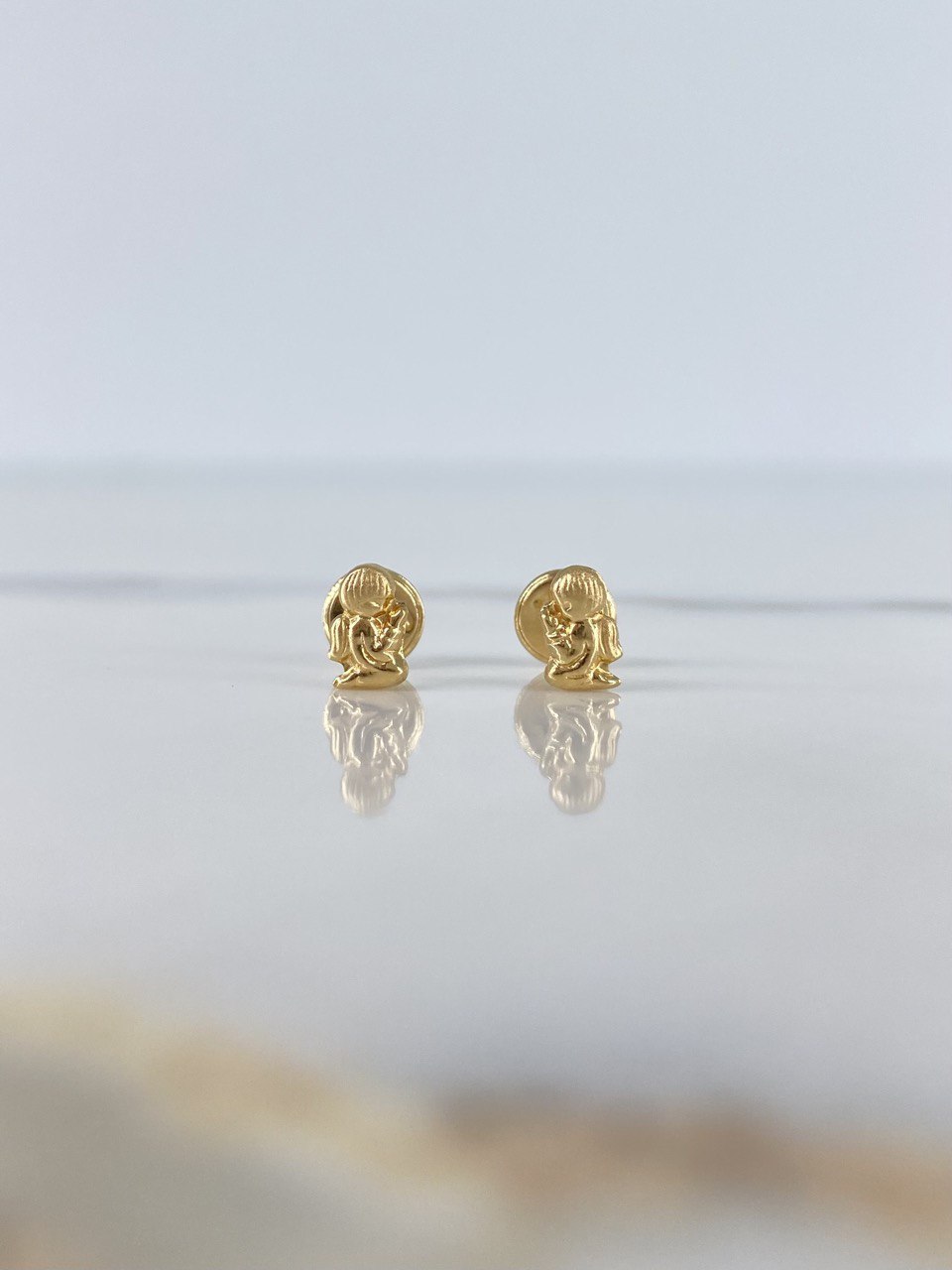 Topos Angel De La Guarda 0.55gr / Oro Amarillo &