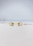Topos Anillo 0.95gr / Circon Blanco Oro Amarillo &