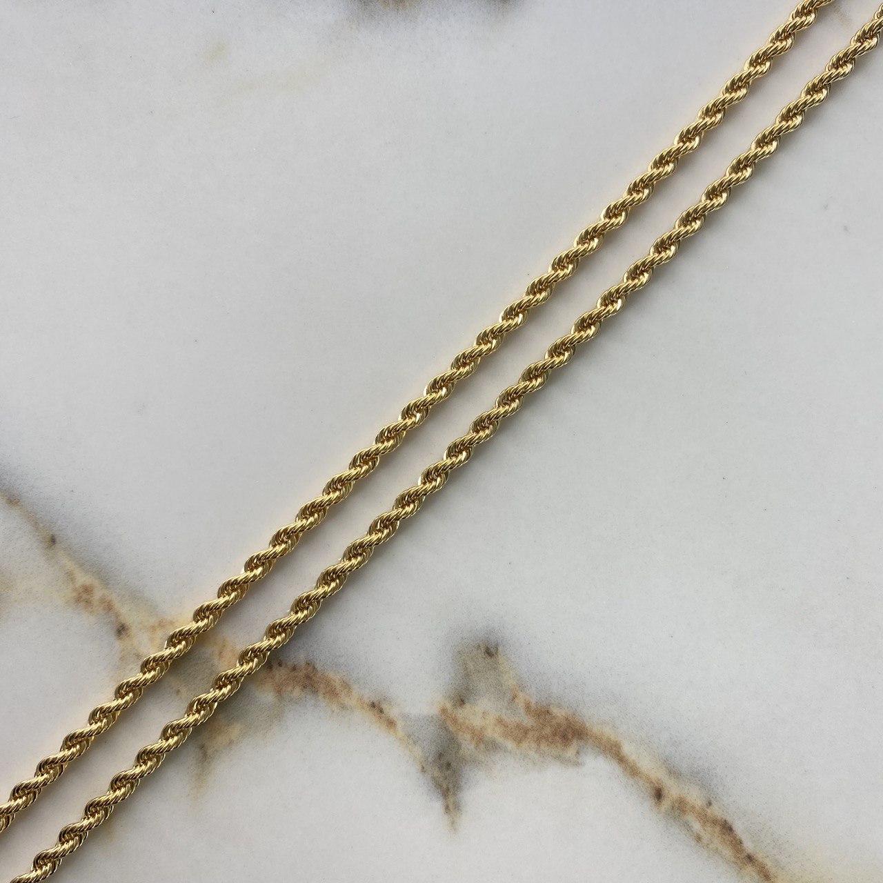 Cadena Lazo 8.05gr / 60cm / 3.4mm Oro Amarillo +3 &