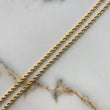 Cadena Lazo 8.05gr / 60cm / 3.4mm Oro Amarillo +3 &
