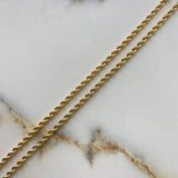 Cadena Lazo 8.05gr / 60cm / 3.4mm Oro Amarillo +3 &