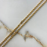 Cadena Lazo 8.05gr / 60cm / 3.4mm Oro Amarillo +3 &