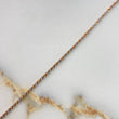 Cadena Lazo 2.85gr / 50cm / 2.1mm Dos Oros Blanco Rosa +3 &