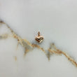 Dije Corazon Soplado 0.55gr / 1.5cm / Liso Oro Rosa &