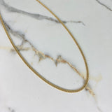 Cadena Cubana 13.8gr / 70cm / 4.1mm Oro Amarillo +0 &