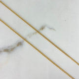 Cadena Cubana 6.7gr / 55cm / 1.95mm Oro Amarillo +0 &