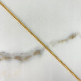 Cadena Cubana 6.7gr / 55cm / 1.95mm Oro Amarillo +0 &