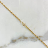 Cadena Cubana 6.7gr / 55cm / 1.95mm Oro Amarillo +0 &