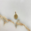 Dije Virgen de Guadalupe 1.1gr / 2cm / Circones Blancos Azules Fucsias Oro Amarillo &