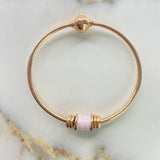 Pulso BV 14.2gr / 15.5cm / Ceramica Rosada Oro Rosa &