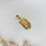 Dije Rostro de Cristo 2.05gr / 3.4cm / Oro Amarillo &